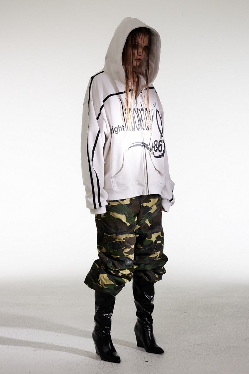 Mosaic Patch Homeless Hoodie
