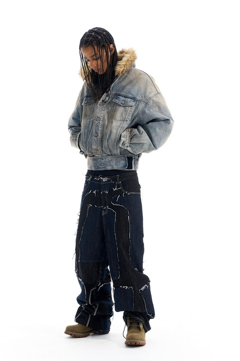 Raw Edge Remake Jeans