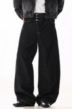 Raw Button Fly Jeans