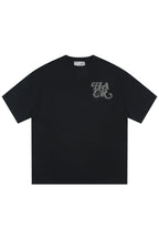 Rhinestone Patch Basic T-Shirt