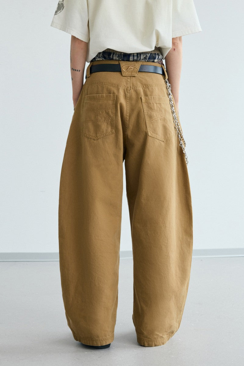 Basic Baggy Wide Jeans