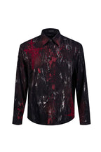 Gothic Blood Stain Silver Shirt
