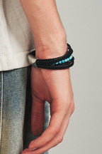 Lava Turquoise Braided Bracelet