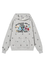 Allover Star Street Hoodie