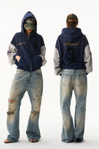 Crosshorse Washed Zip Hoodie