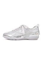 Silver German Trainer Sneakers