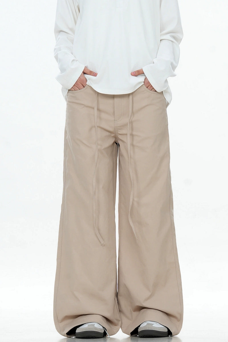 Minimalist Cleanfit Straight Trousers