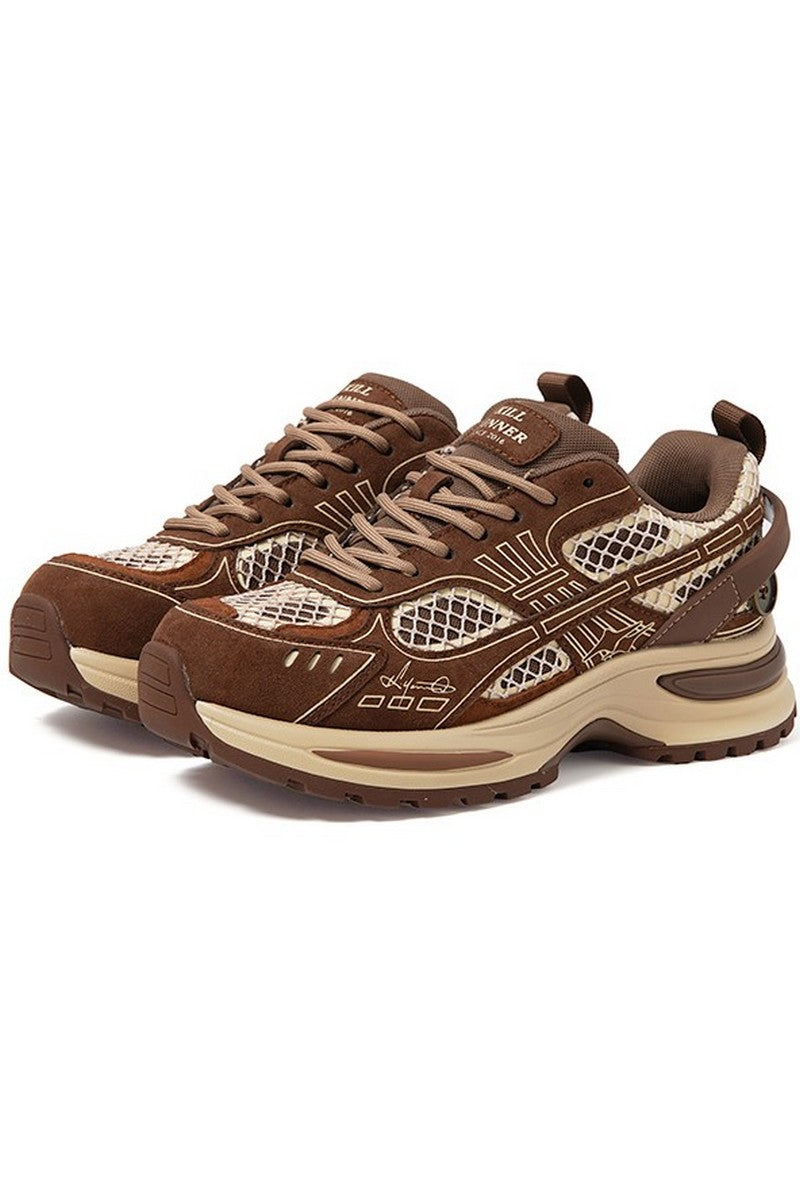 Brown Dad Sneakers