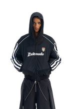 Patchwork Bomber Jacket