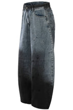 Paint Splatter Gradient Jeans