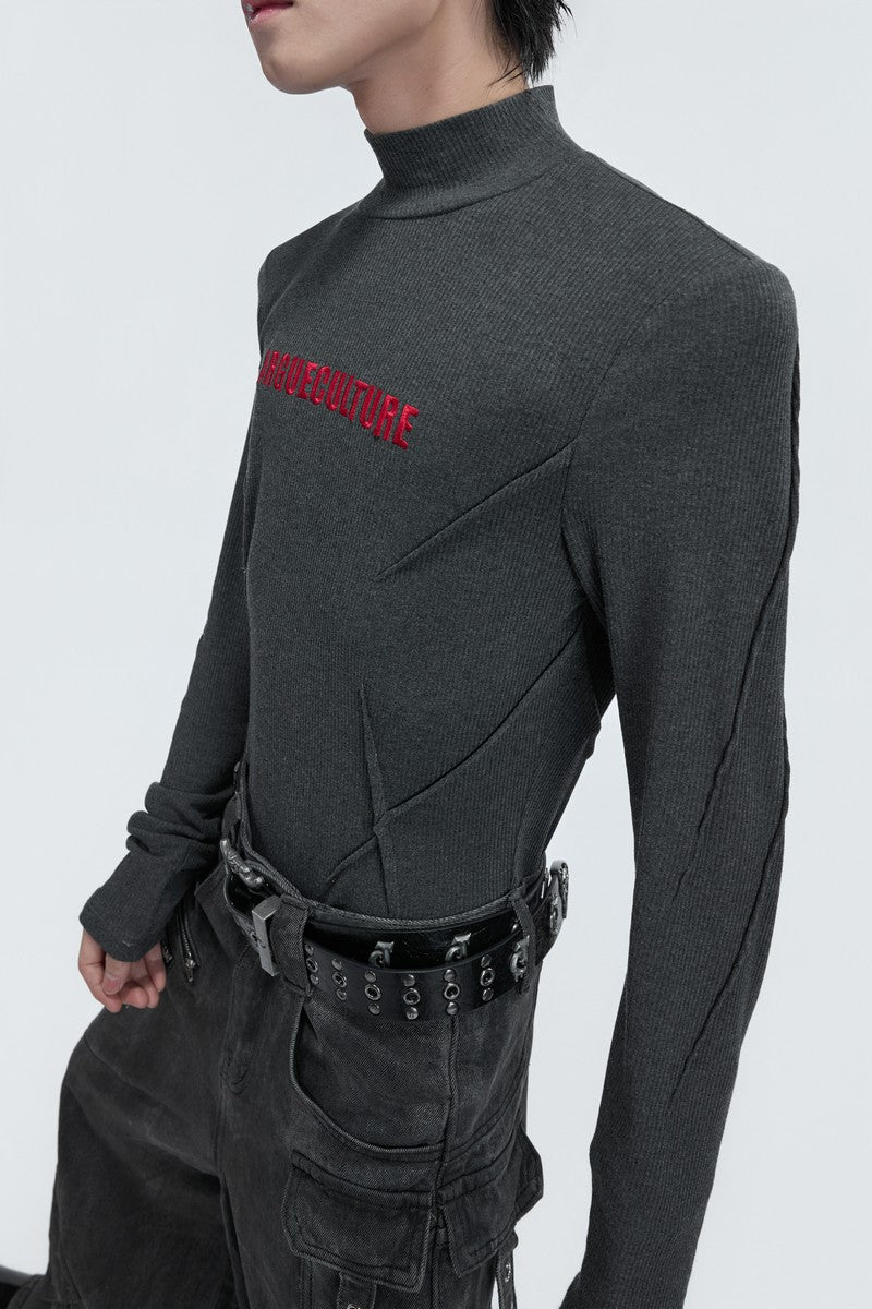 Slim Fit Turtleneck Base Layer