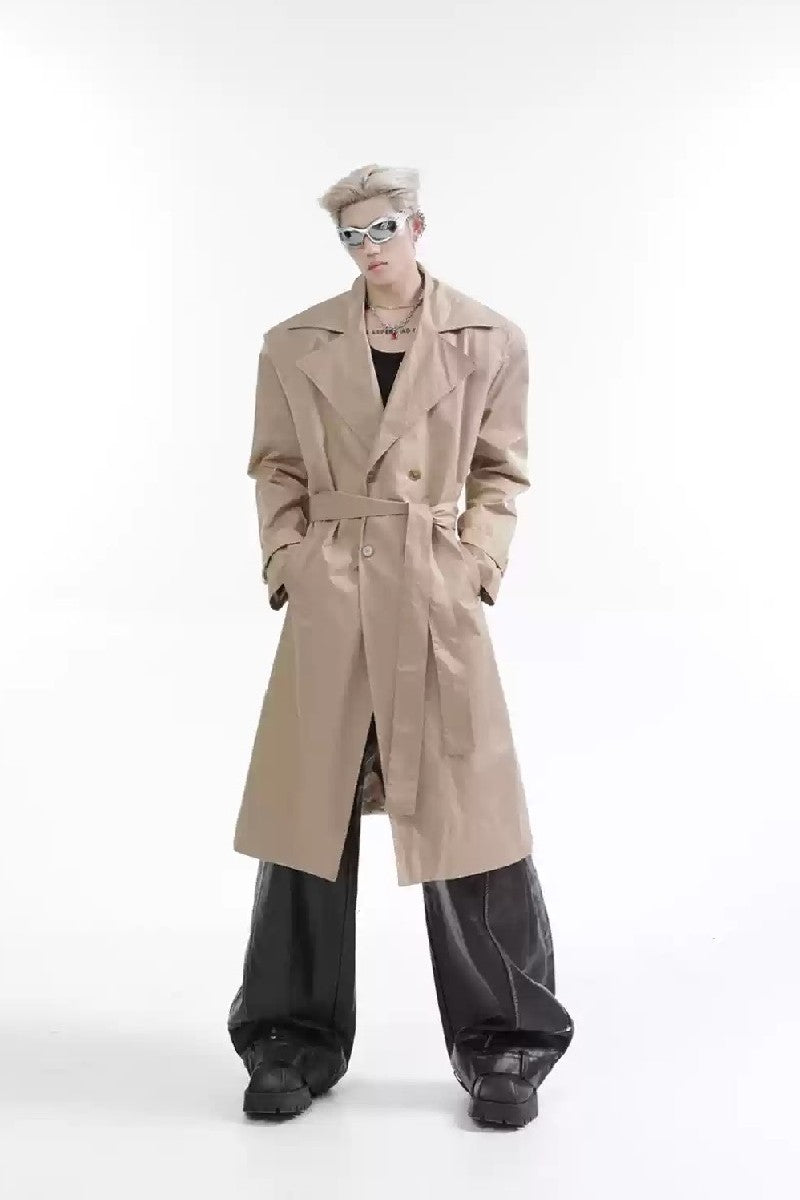 Classic Belted Trench Coat