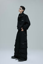 Minimalist Zip Utility Sweatpants