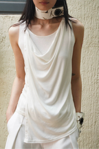 Wool Blend Relaxed Vest