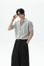 Vintage Knit Button Up Cardigan