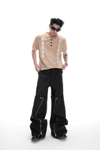 Jacquard Knit Polo