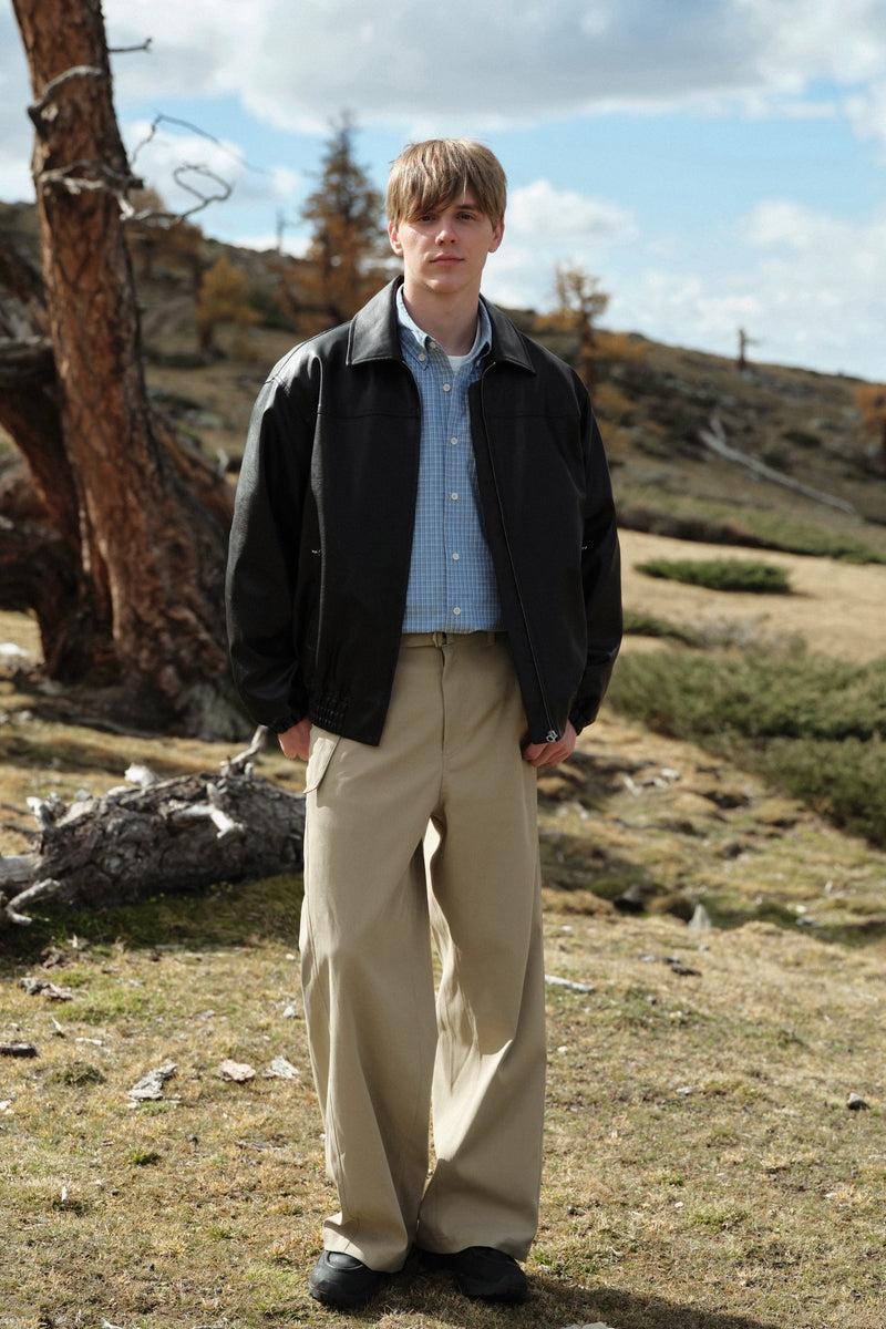 Vintage Oversized Leather Jacket – Copping Zone