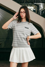 Retro Striped Slim Fit T-Shirt