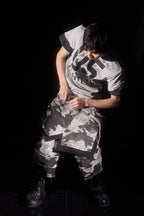 Camo Waxed Zip Shorts