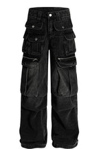 Vintage Multi Pocket Cargo Jeans