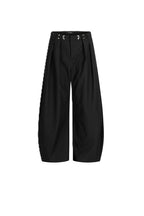 Striped Pleated Dress Pants