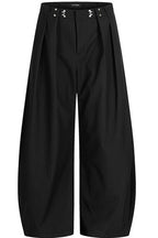 Striped Pleated Dress Pants