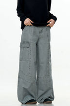 Patchwork Deconstructed Cargo Pants