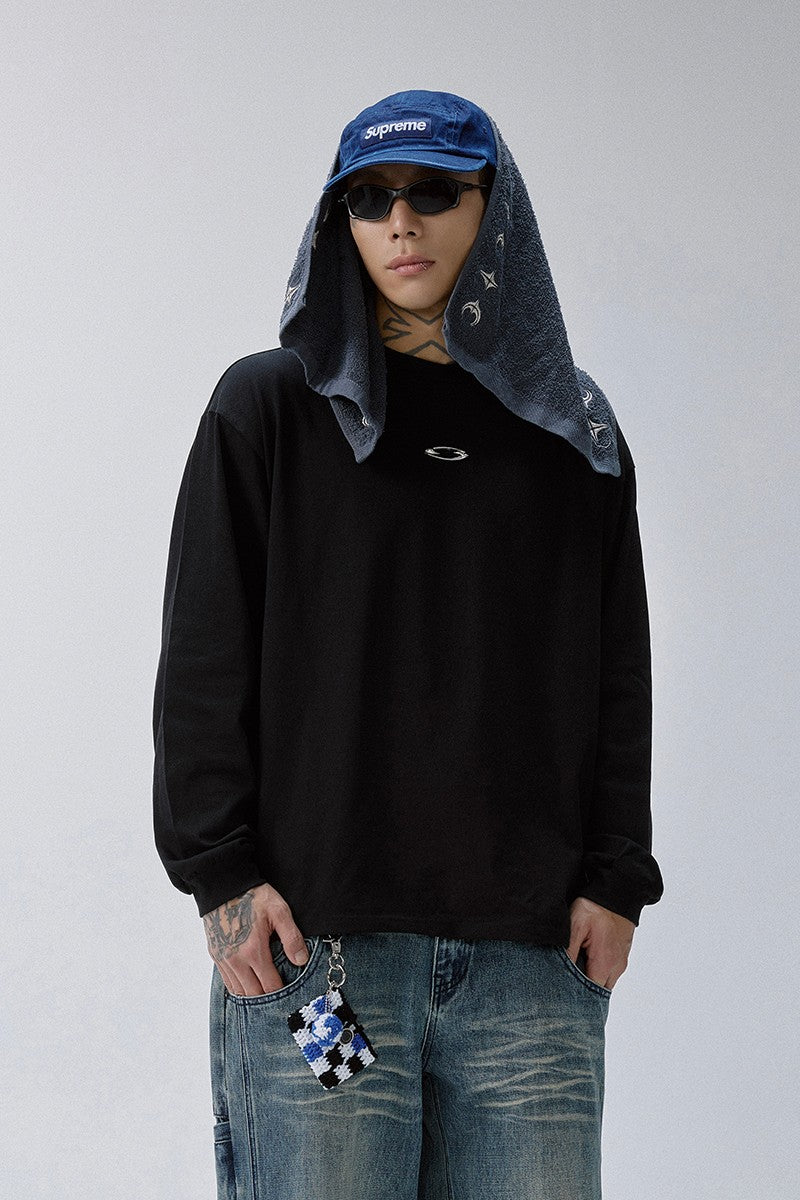 Metal Logo Heavyweight Long Sleeve Tee