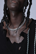 Brushed Cuban Link Necklace