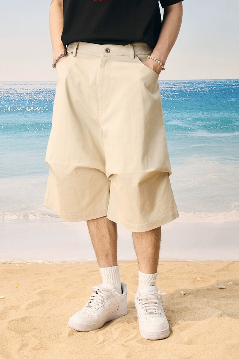 Pleated Paratrooper Utility Pants