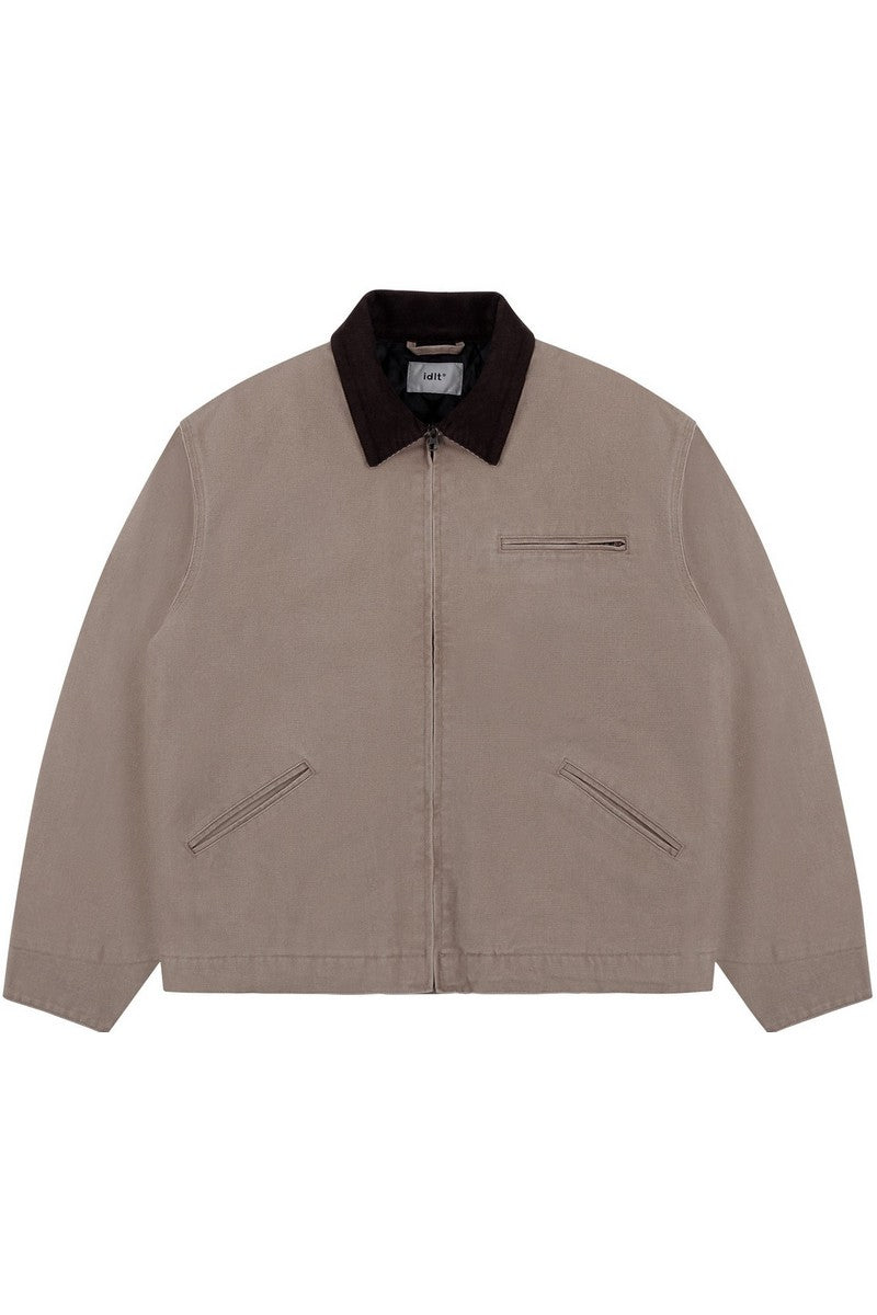 Washed Canvas Padded Detroit Work Jacket
