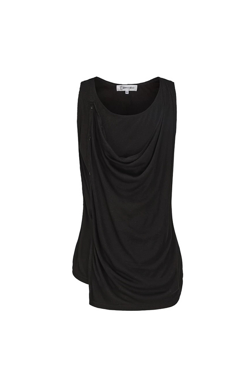 Wool Blend Relaxed Vest