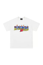 Flame Embroidered Loose Fit Tee