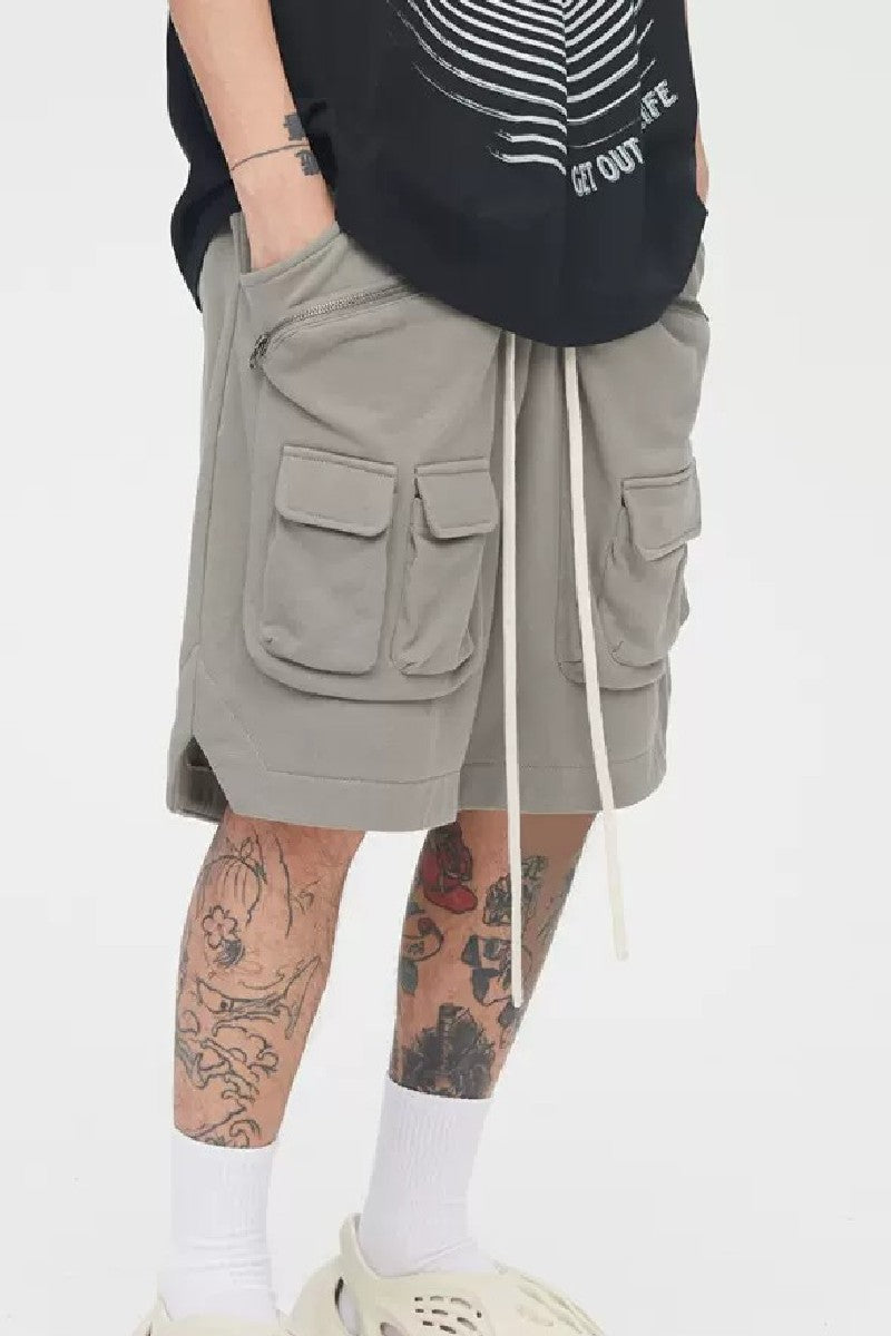 Tactical Multi-Pocket Cargo Shorts