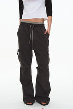 Plaid Multi Pocket Cargo Pants
