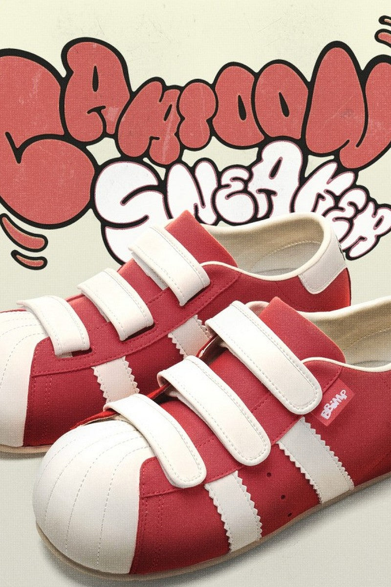 Red Cartoon Sneakers