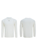 Ribbed Cotton Leather Patch Tee