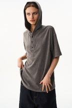 Hooded Polo Tee