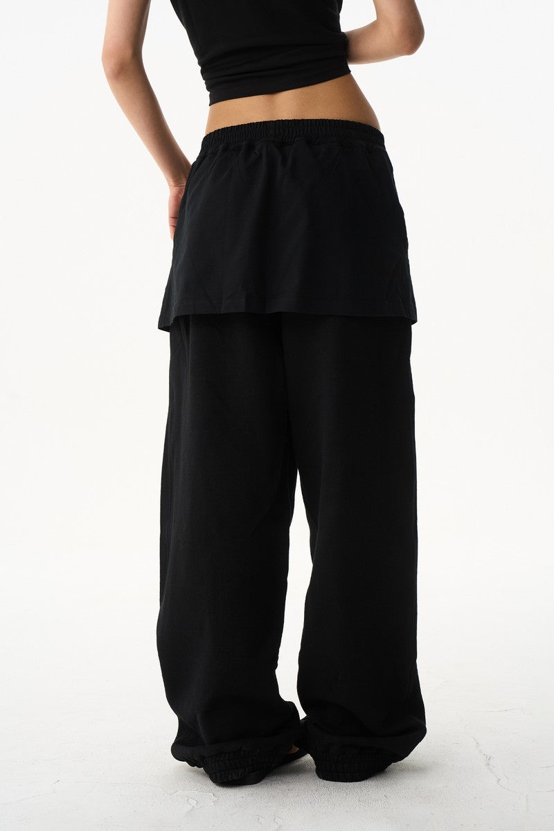 Plaid Wide Leg Pants