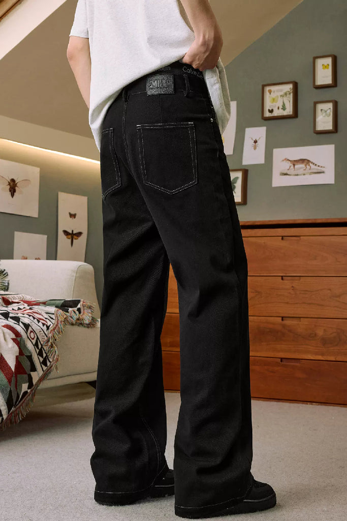 Retro Loose Fit Wide-Leg Pants – Copping Zone