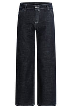 Dark Blue Basic Straight Jeans