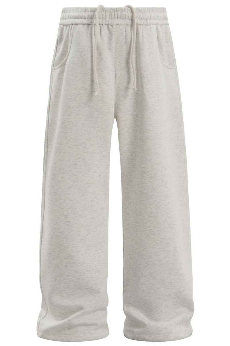 Plain Blade Fit Sweatpants