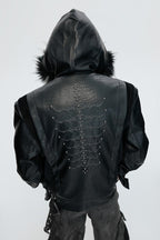 Croc Hooded Puffer Jacket