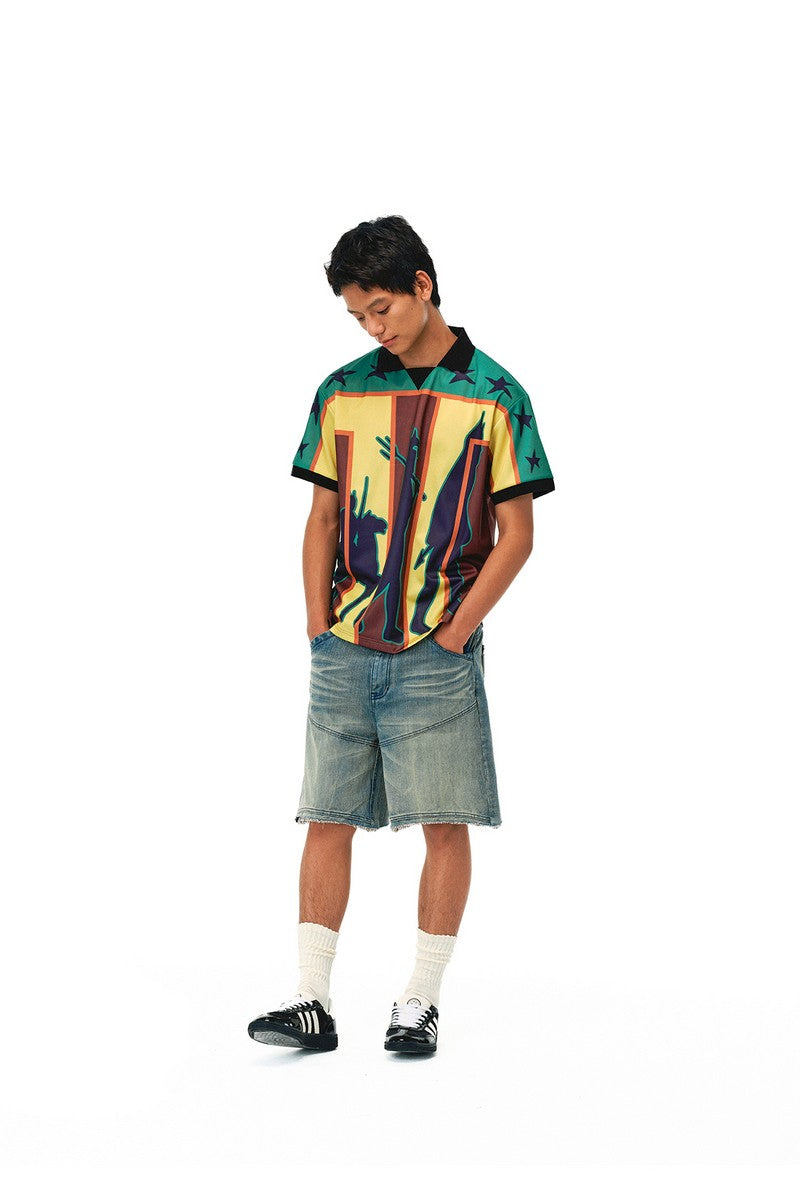 Colorblock Quick-Dry Polo Shirt