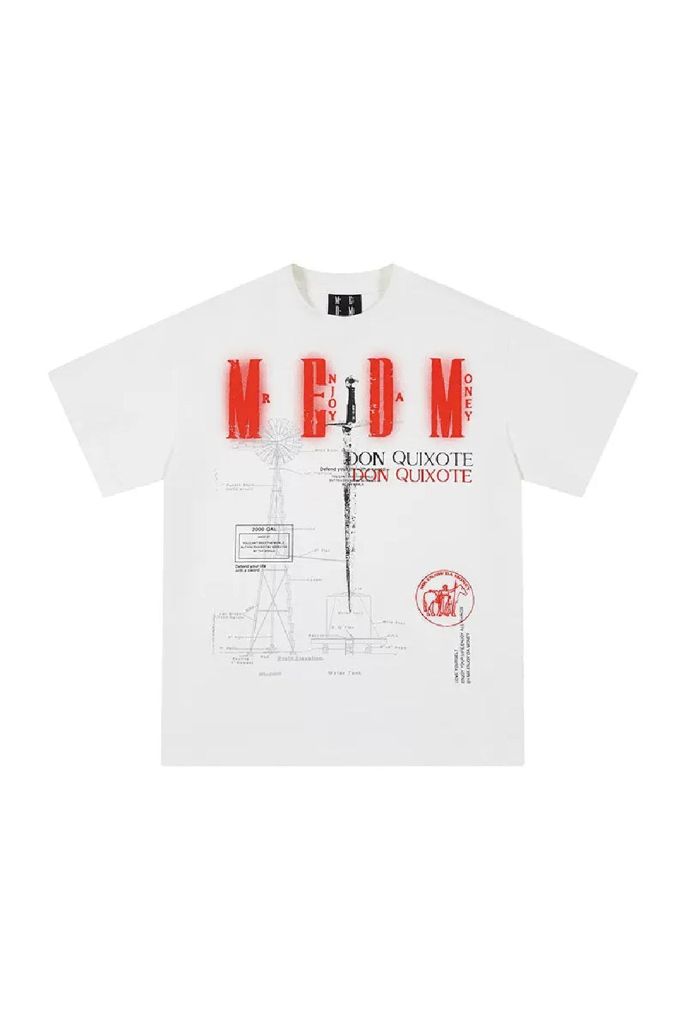 Don Quixote Sword Print Tee