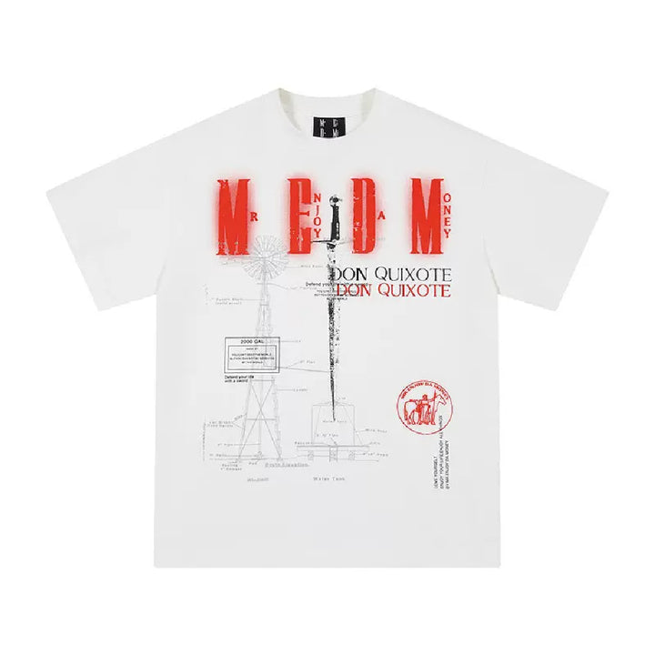 Don Quixote Sword Print Tee