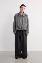 Diamond Quilted Fleece Jacket