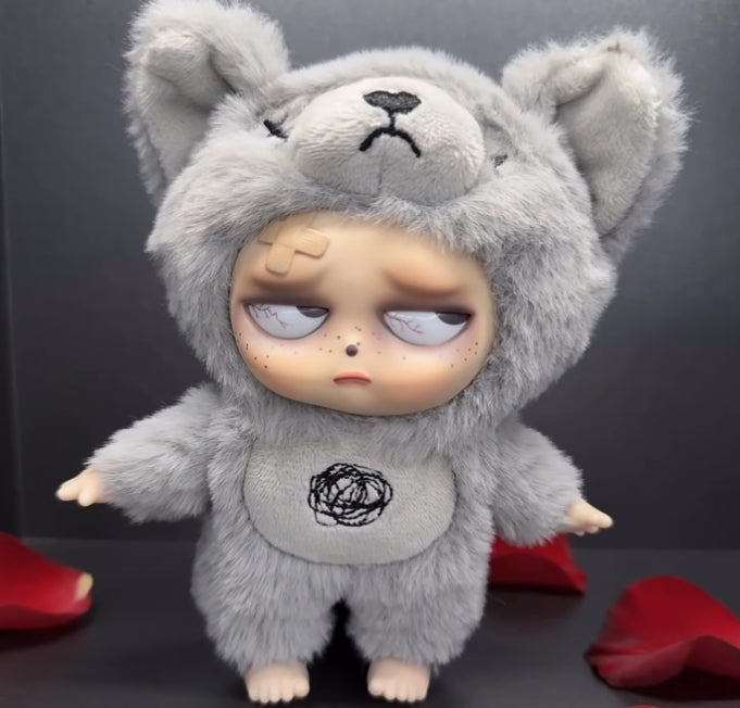 Sleepless Grumpipi™ Blind Box — Plush + Mini Keychain (Sleepless Series)