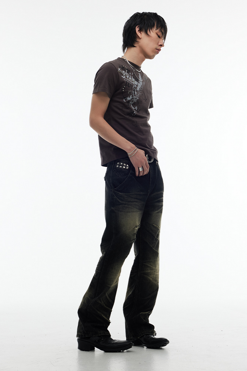 Rock Skull Fitted Tee