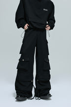 Minimalist Zip Utility Sweatpants